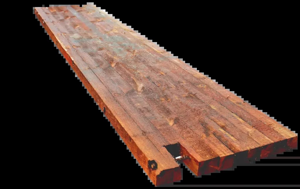 mata drogowa drewniana