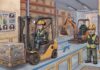 BHP przy obsłudze wózków widłowych i maszyn budowlanych – zasady, które ratują życie